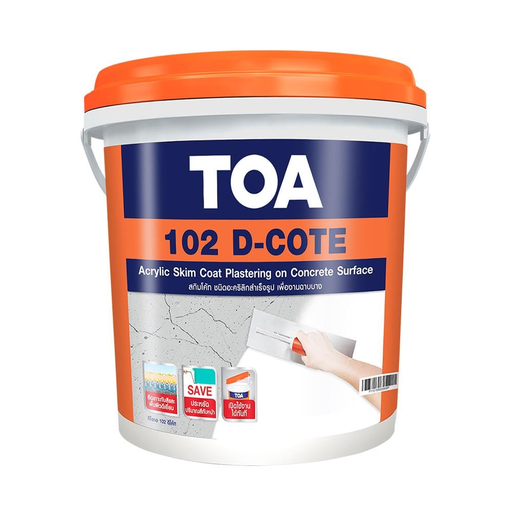 ACRYLIC SKIM COAT TOA 102 D-COTE 25KG