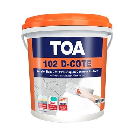 ACRYLIC SKIM COAT TOA 102 D-COTE 25KG_0