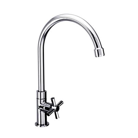 ก๊อกซิงค์เดี่ยวเคาน์เตอร์ KARAT FAUCET EC-01-511-50 สีโครม_0