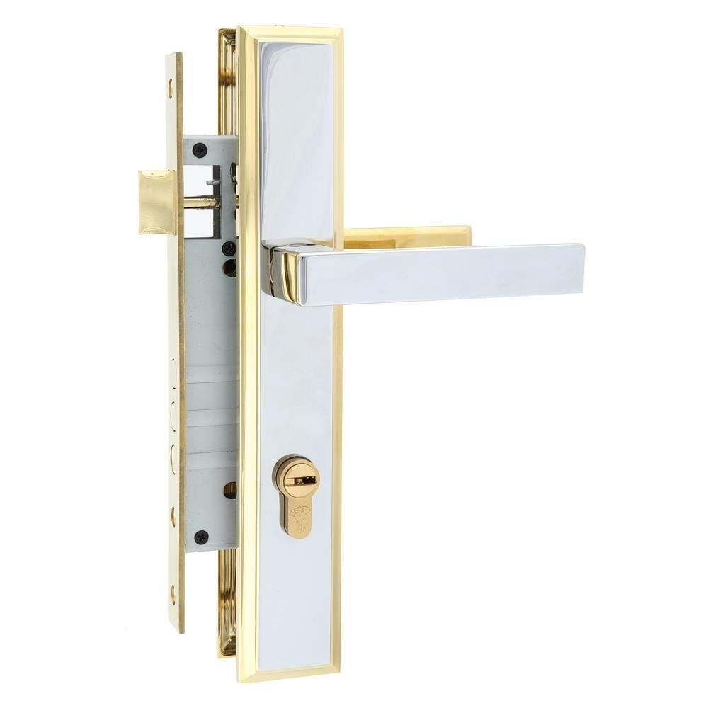 มือจับก้านโยกห้องทั่วไป MORTISE  MTL 2001 สีทองเงา