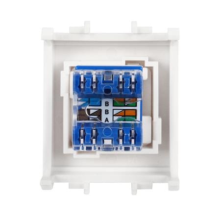 เต้ารับคอมพิวเตอร์ SCHNEIDER CAT5E F50RJ8M สีขาว_2
