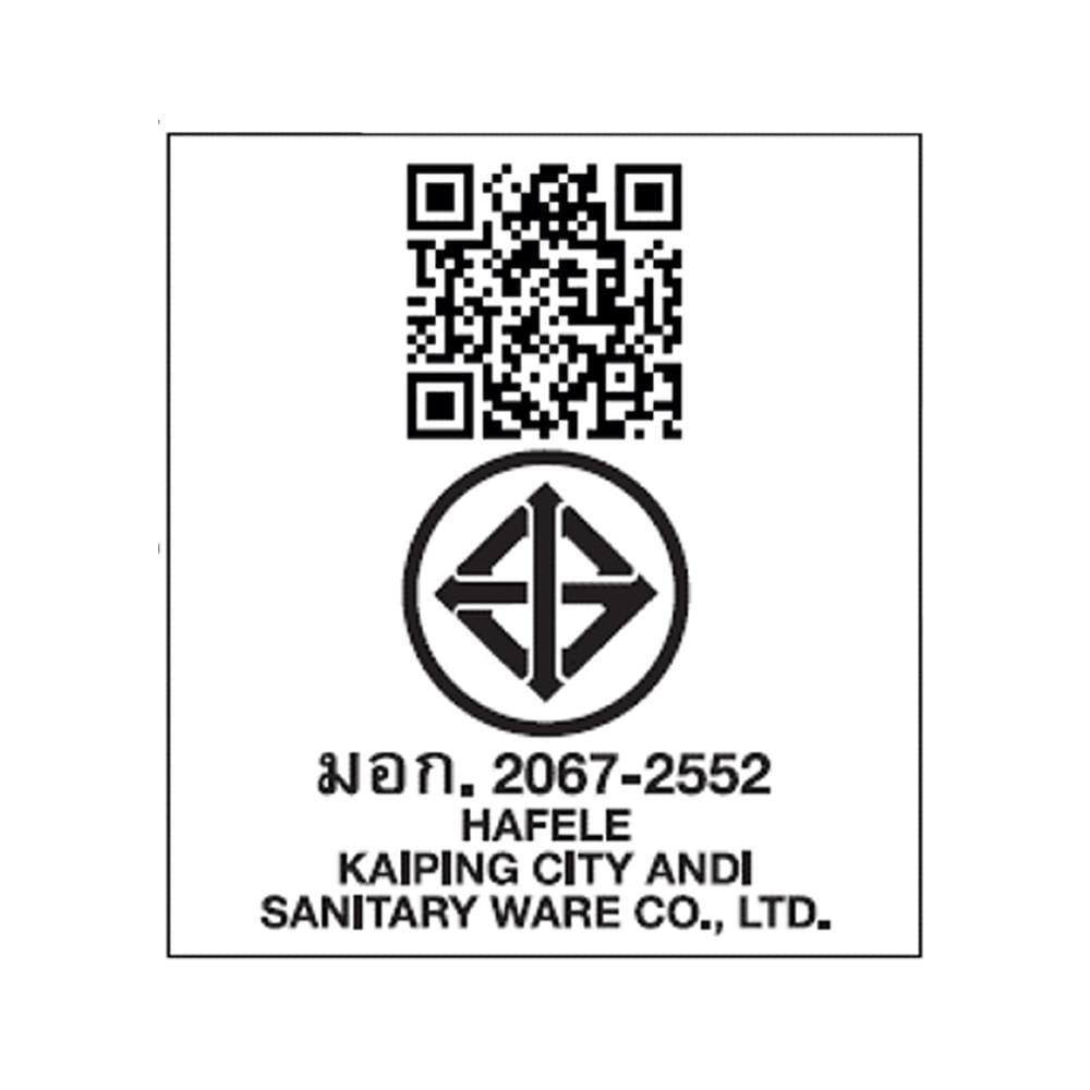 ก๊อกอ่างล้างหน้าเดี่ยว HAFELE 495.61.156 สีโครม