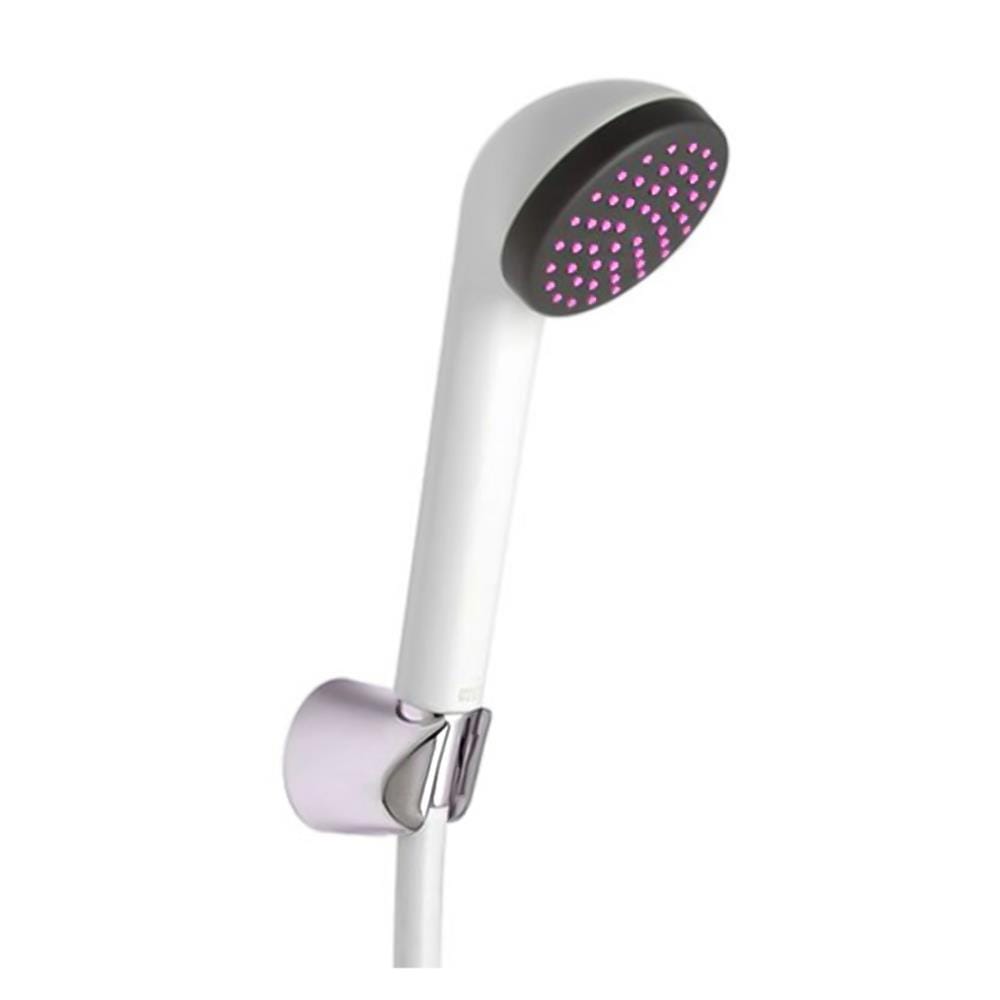 ชุดฝักบัวสายอ่อน 1 ระดับ COTTO S17 WH(HM) สีขาว