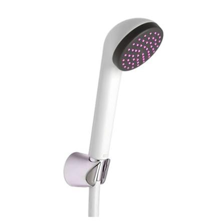 ชุดฝักบัวสายอ่อน 1 ระดับ COTTO S17 WH(HM) สีขาว_0