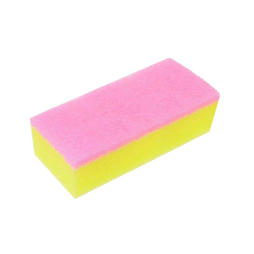 ฟองน้ำพร้อมใยขัด POLY-BRITE LONG SHAPE 2x6 นิ้ว