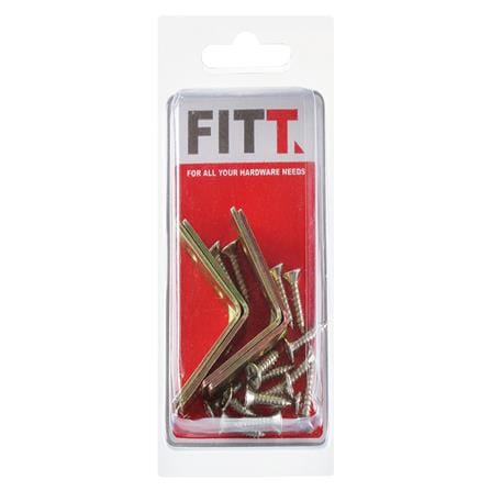 เหล็กฉากตัว L FITT 30X30 มม. สีรุ้ง แพ็ก 4 ตัว_2