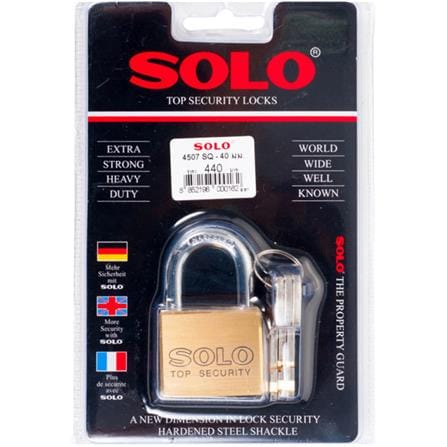 กุญแจลูกปืน SOLO 4507SQ-40 40 มม._0