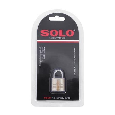 กุญแจสปริง SOLO 84-20 20 มม. สีทองเหลืองขัดเงา_2