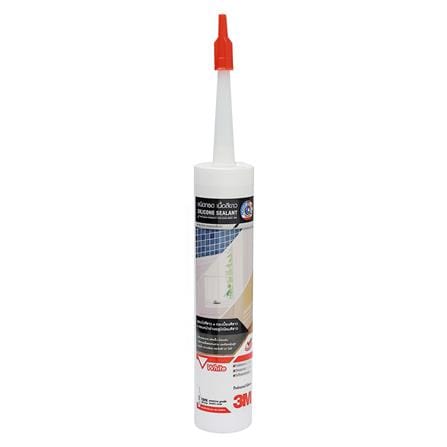 ซิลิโคนชนิดมีกรด 3M 300 มล. สีขาว_0