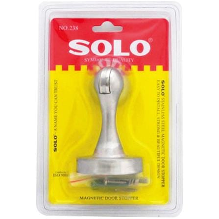 กันชนแม่เหล็กแท่ง SOLO 238 สีสเตนเลส