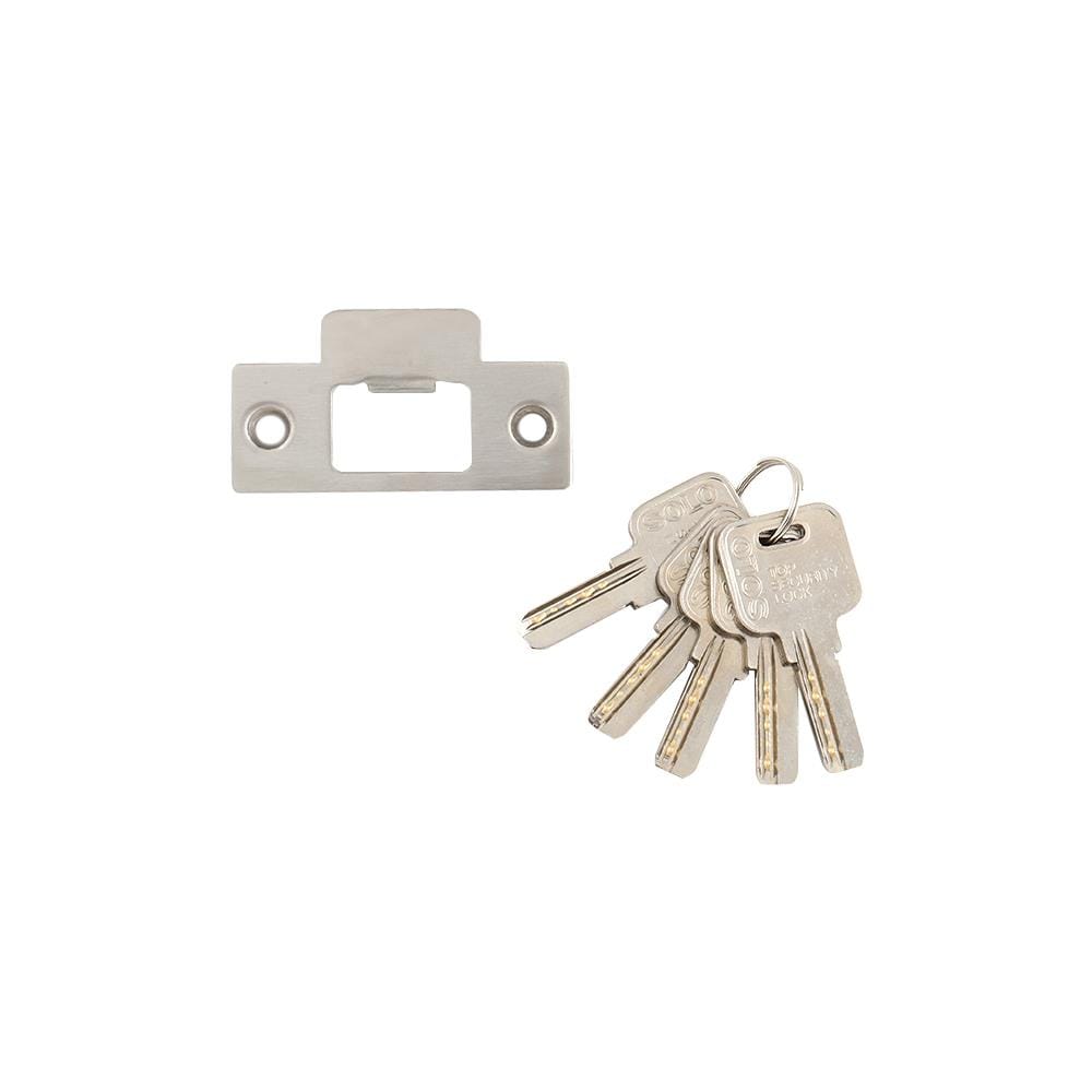 มือจับก้านโยกห้องทั่วไป MORTISE  SOLO EX810 สีสเตนเลส
