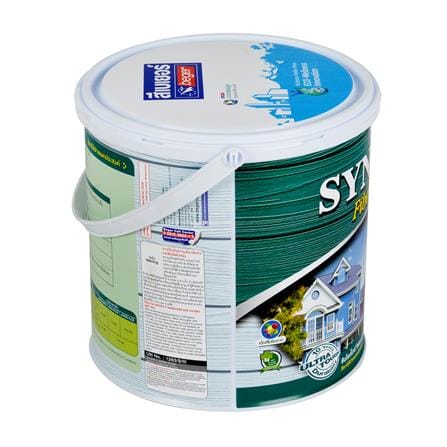 สีทาพื้นไม้ไฟเบอร์ซีเมนต์ ชนิดด้าน BEGER SYNOTEX สีไม้มะเกลือ 1 แกลลอน_3