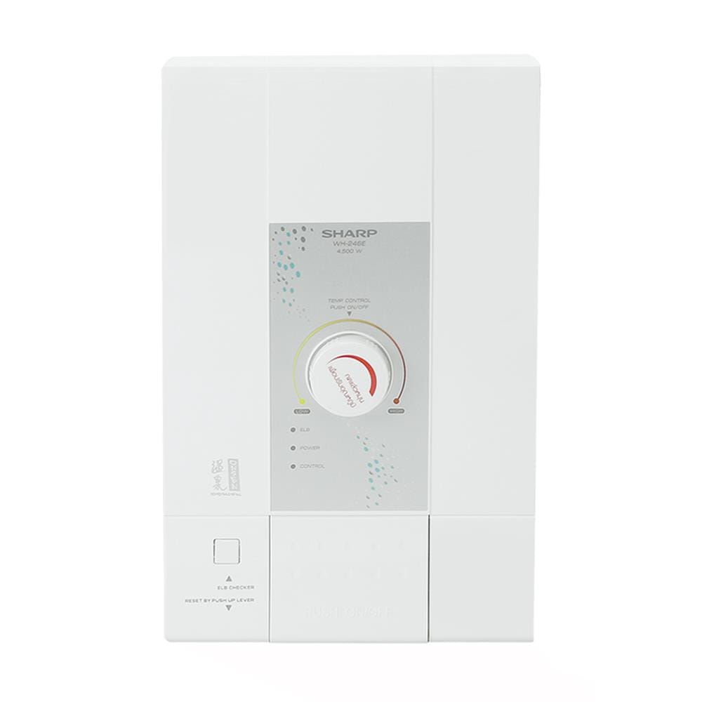 เครื่องทำน้ำอุ่น SHARP WH-246E 4500 วัตต์ สีขาว