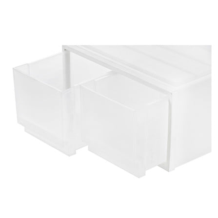 กล่องลิ้นชัก 2 ลิ้นชัก STACKO CK-72 40x35.8x21.2 ซม. สีขาว_3