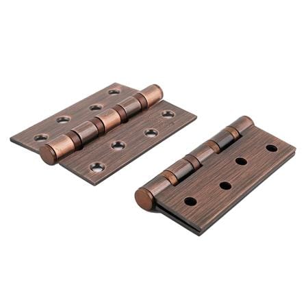 บานพับ 4x3 นิ้ว x 3 มม. VECO 433-14 4BB สีทองแดงรมดำ (แพ็ก 2 ชิ้น)_2