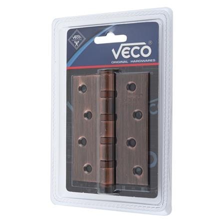 บานพับ 4x3 นิ้ว x 3 มม. VECO 433-14 4BB สีทองแดงรมดำ (แพ็ก 2 ชิ้น)_3