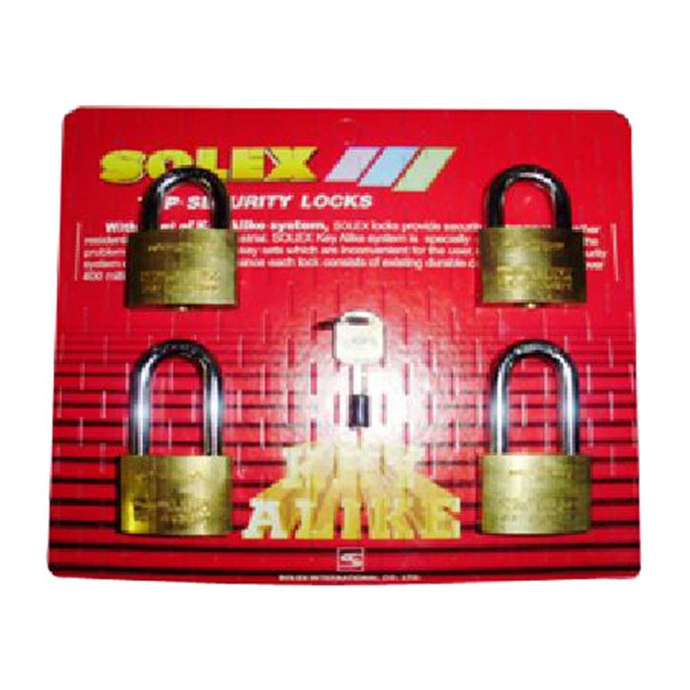 กุญแจคีย์อะไลท์ SOLEXMACH250 50 มม. 4 ตัว/ชุด