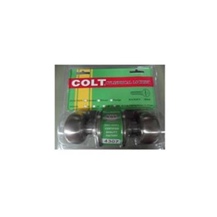 ลูกบิดประตู หัวจัน COLT 3027 AC สีทองแดงรมดำ_0