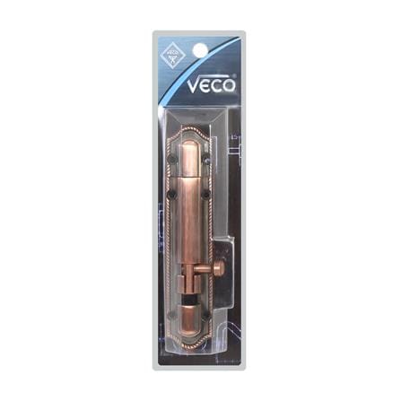 กลอนทั่วไป VECO WL54 4 นิ้ว สีทองแดงรมดำ_0