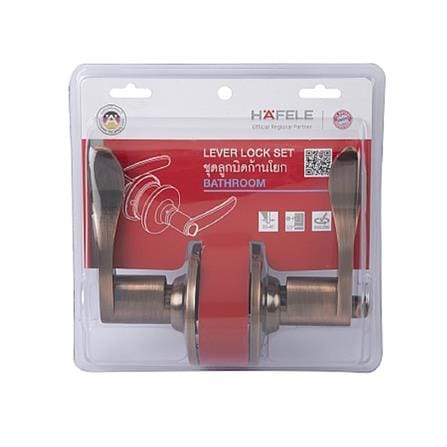 มือจับก้านโยก ห้องน้ำ HAFELE 489.10.803 สีทองแดงรมดำ_1