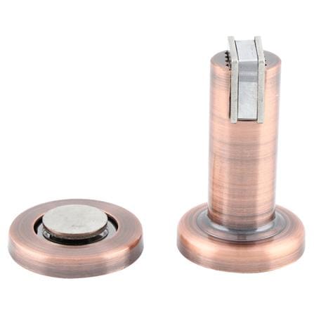 MAGNETIC DOOR STOPPER SOLEX M25 ANTIQUE COPPEMAGNETIC DOOR STOPPER SOLEX M25 ANTIQUE COPPE...