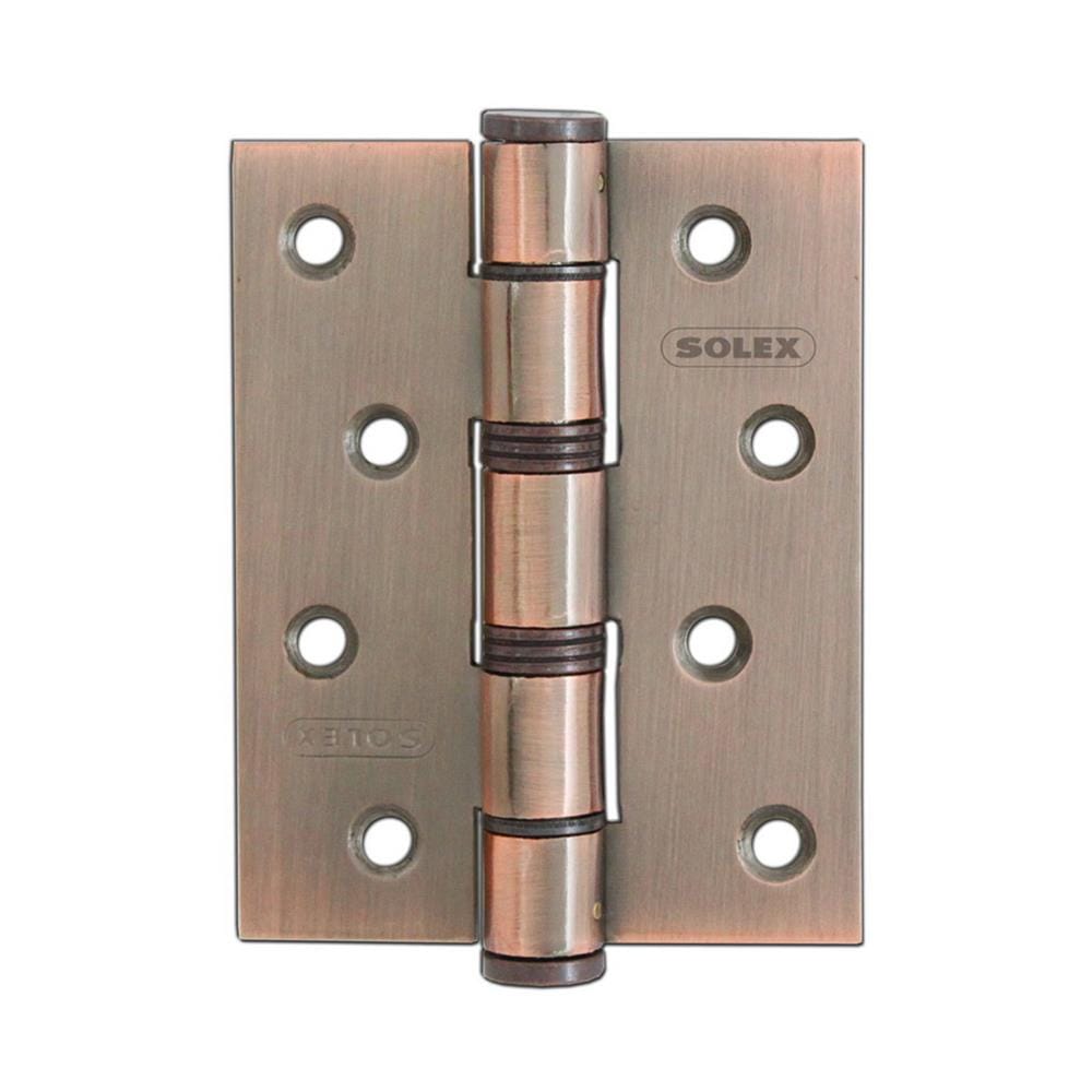 บานพับ 4X3 นิ้ว X 2 มม. SOLEX 4315 สีทองแดงรมดำ (แพ็ก 2 ชิ้น)