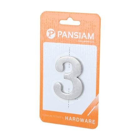 ตัวเลขอารบิค PANSIAM #3 50 มม. สีสเตนเลส_1