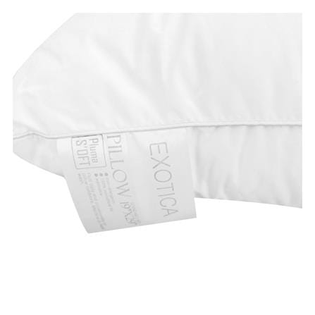 หมอนหนุน ใยสังเคราะห์ EXOTICA MICROFIBER PL1M 19x29 นิ้ว สีขาว_3