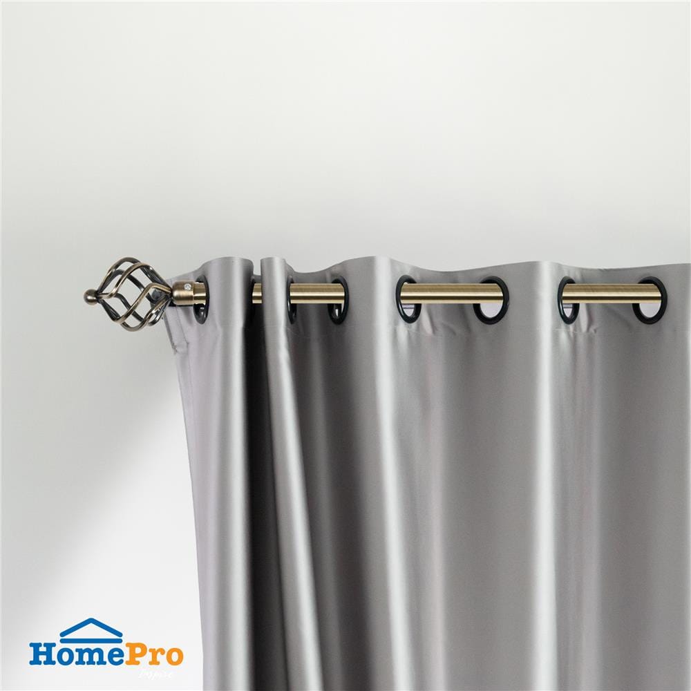 รางเหล็ก ยืดหด HOME LIVING STYLE AQ109S 120-210 ซม. สีทองเหลือง