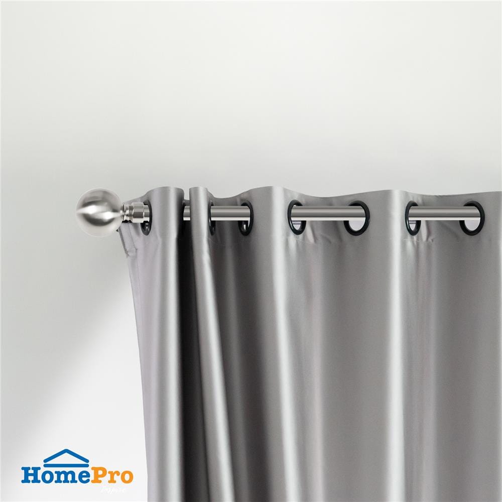 รางเหล็ก ยืดหด HOME LIVING STYLE AQ220S 120-210 ซม. สีเงิน