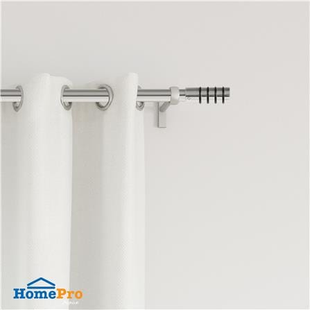 รางเหล็ก ยืดหด HOME LIVING STYLE 050902S 120-210 ซม. สีเงิน_3