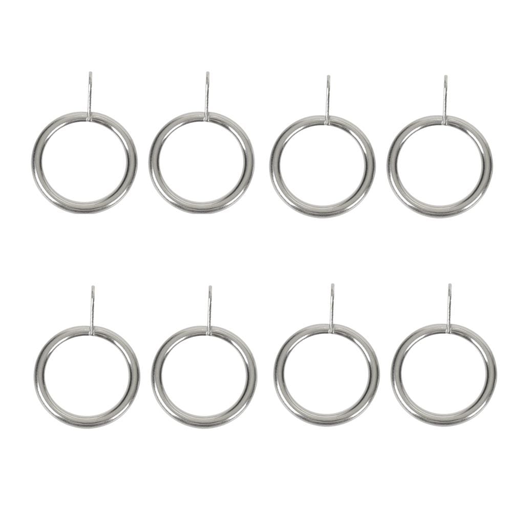 ห่วงคล้องรางเหล็ก HOME LIVING STYLE AQ25NK 25 มม. สี NICKEL (แพ็ก 20 ชิ้น)