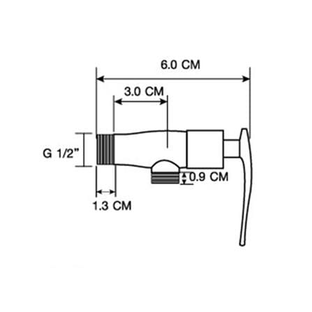 STOP VALVE PARNO PN-8102 CHROME_3