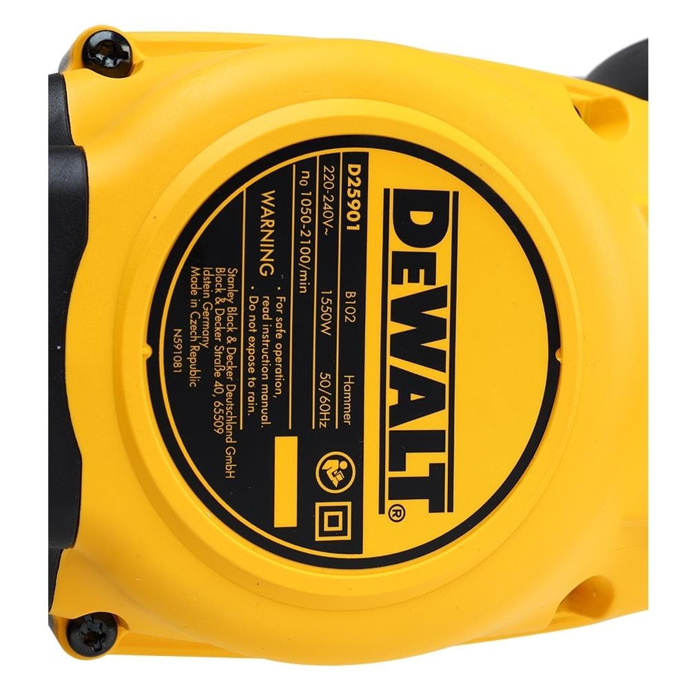เครื่องสกัด DEWALT D25901K-B1 1,500 วัตต์