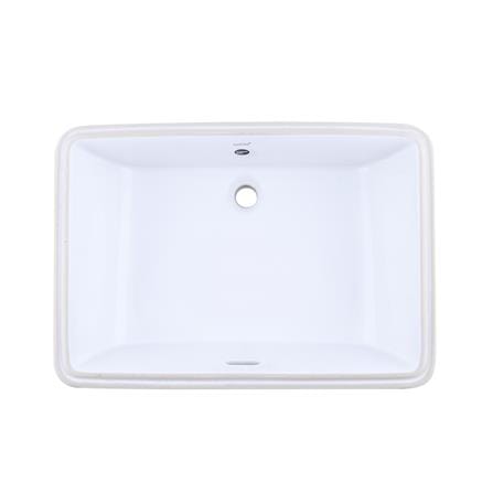อ่างล้างหน้าแบบฝังใต้เคาน์เตอร์ COTTO C05117 สีขาว_2