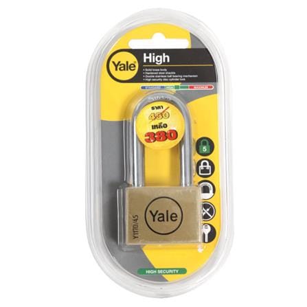กุญแจลูกปืน YALE BD50L 50 มม.
