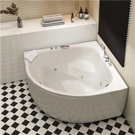 อ่างอาบน้ำวนเข้ามุม แบบลอยตัว I-SPA BD-IZE001WF-E 120 ซม. สีขาว_1