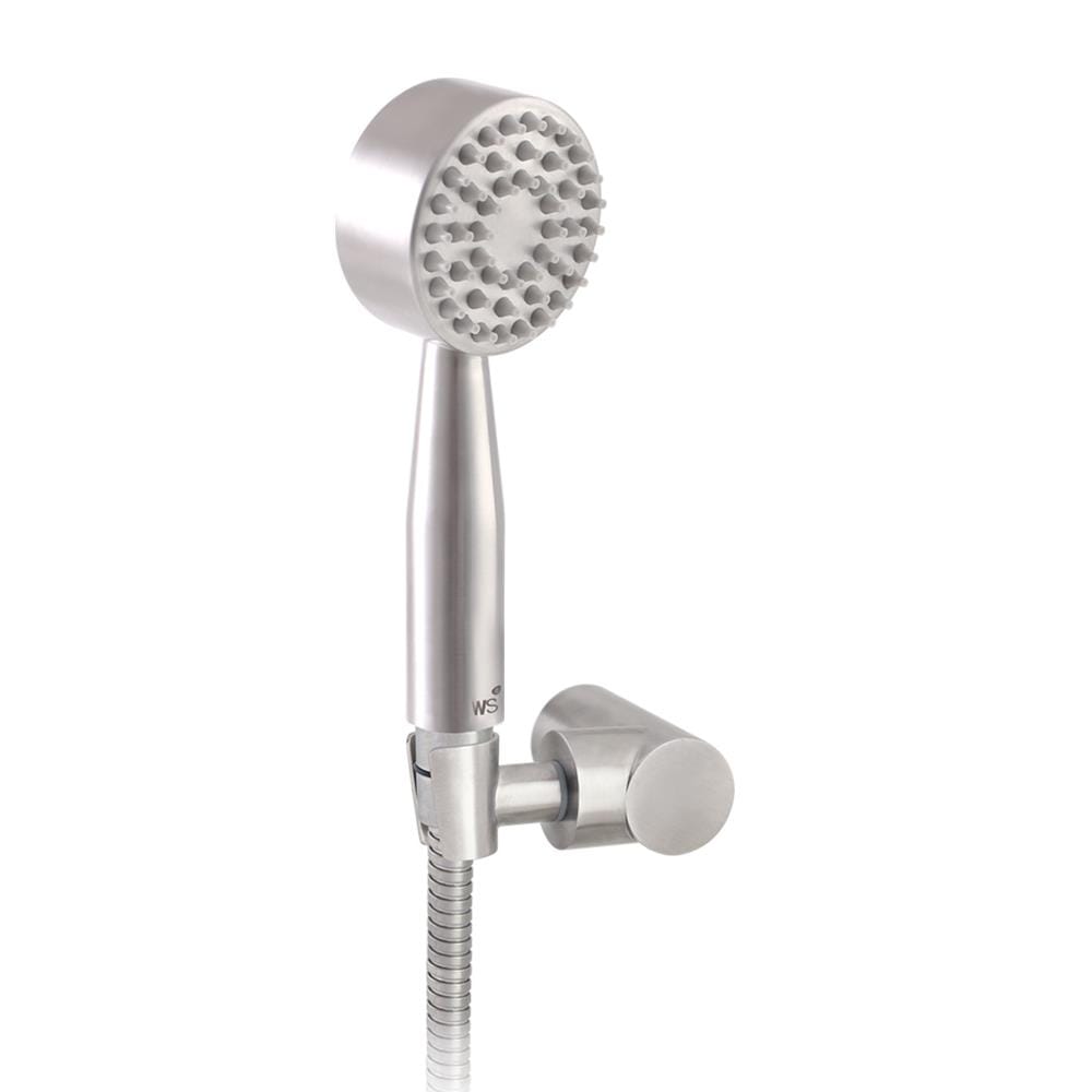 ชุดฝักบัวสายอ่อน 1 ระดับ WS รุ่น WS-8130S สีสเตนเลส