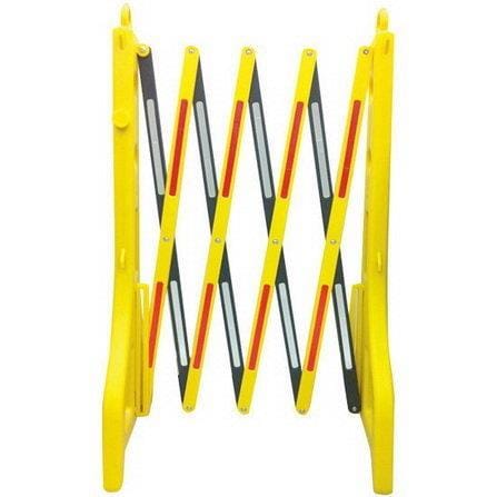 PE TRAFFIC BARRIER RIGHT YELLOW