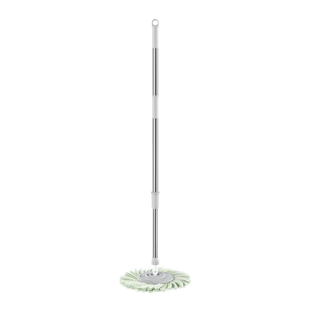 ชุดด้ามไม้ม็อบ พร้อมผ้าไมโครไฟเบอร์ POWER GREEN MS 1002 12 นิ้ว สีเทา
