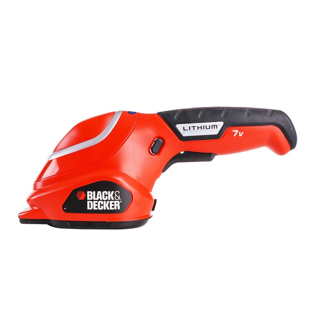 เครื่องตัดแต่งพุ่มไฟฟ้า (พร้อมแบตเตอรี่) BLACK&DECKER GSL700 7 โวลต์