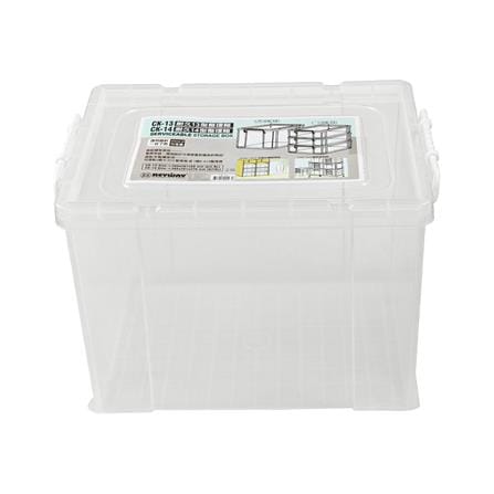 กล่องเก็บของ ฝาล็อค KEYWAY CK-14 19 ลิตร สีขาว_0