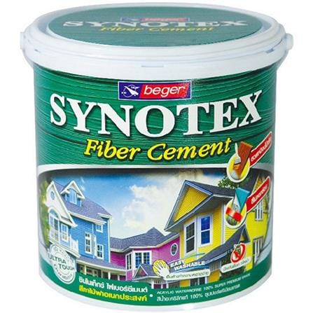 สีทาไม้ฝาไฟเบอร์ซีเมนต์ BEGER SYNOTEX โปร่งแสง เงา 1 แกลลอน_0