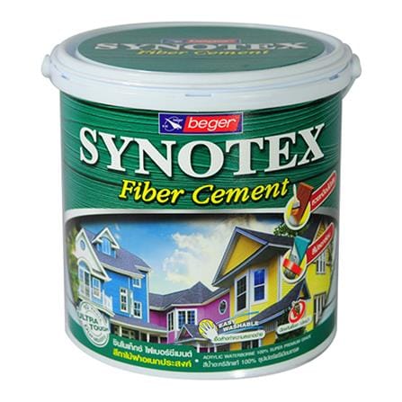 สีทาไม้ฝาไฟเบอร์ซีเมนต์ BEGER SYNOTEX โปร่งแสง ด้าน 1 แกลลอน_0