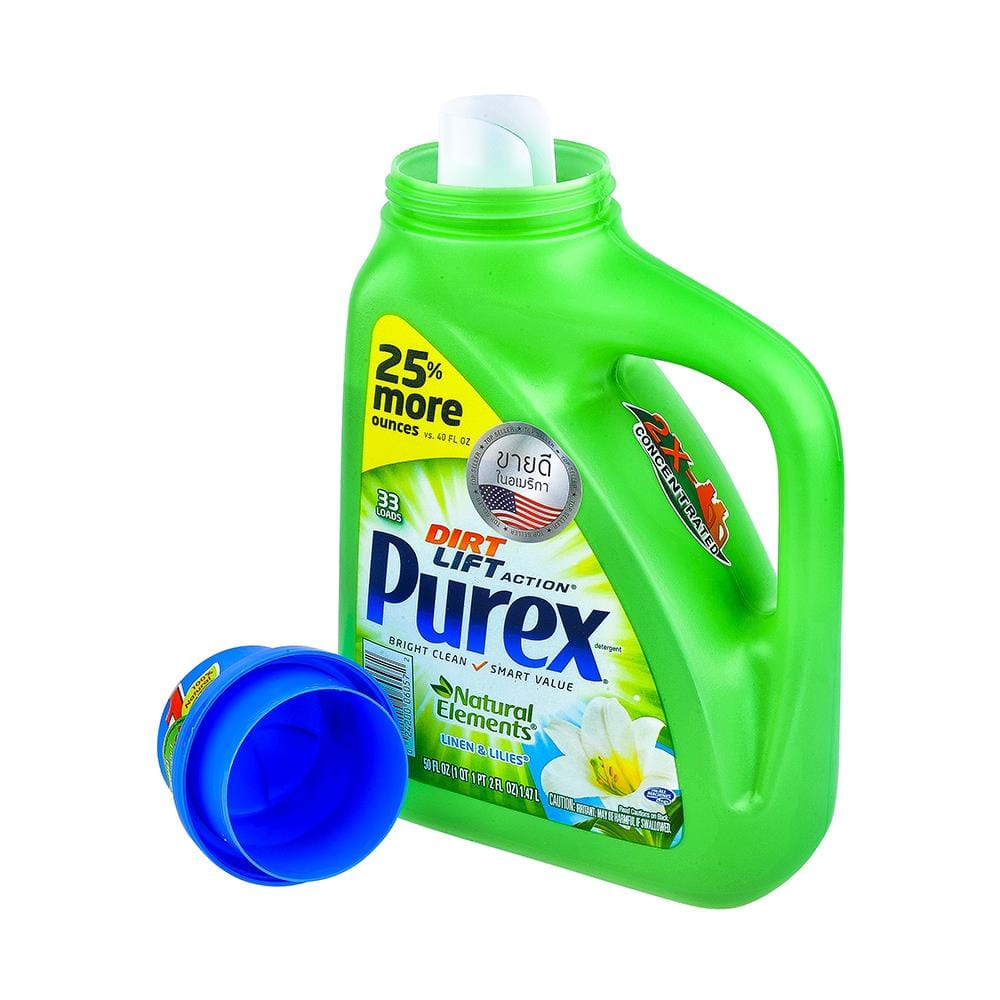 น้ำยาซักผ้า PUREX 1,480ml LINEN & LILES