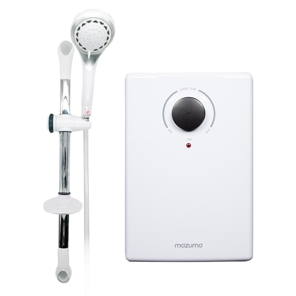 เครื่องทำน้ำอุ่น MAZUMA SUPER SLIM 4500 วัตต์ สีขาว