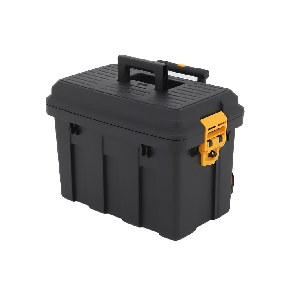 กล่องเครื่องมือพลาสติกล้อลาก MATALL HL3042-G สีดำ/เหลือง