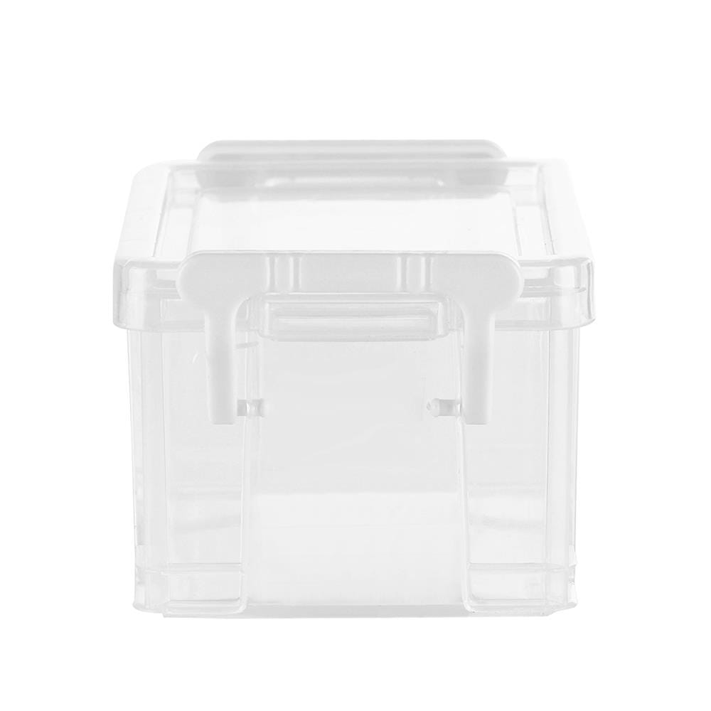 กล่องหูล็อค STACKO CM4 8.4x12x6.7 ซม. สีใส
