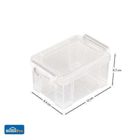 กล่องหูล็อค STACKO CM4 8.4x12x6.7 ซม. สีใส_6