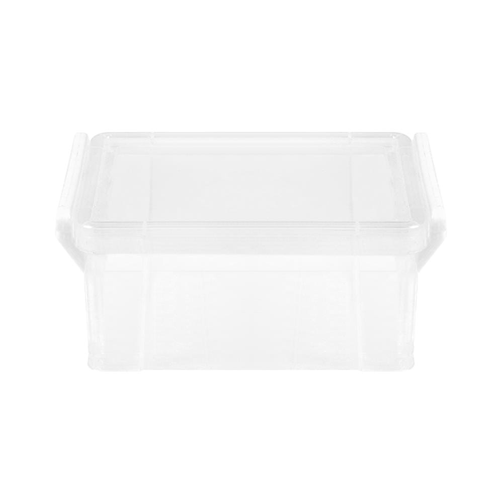 กล่องหูล็อก STACKO CM3 11.7x16.4x7.4 ซม. สีใส